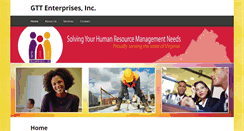 Desktop Screenshot of gttenterprises.net